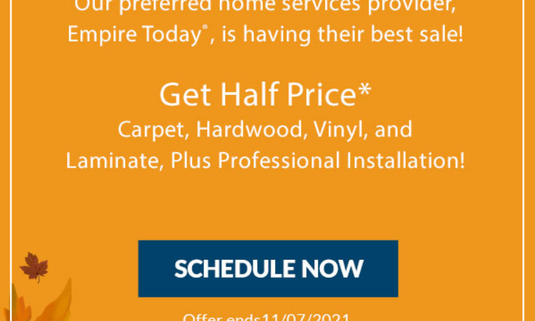 1/2 Price Sale | Free Quote for Flooring Replacement